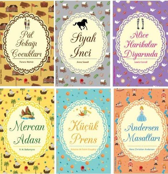 Çocuk Klasikleri Seti - 6 Kitap Takım | Peta (İnce Kapak)  - Resim 1