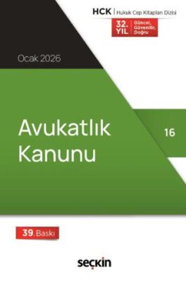 Avukatlık Kanunu Cep Kitabı - Kolektif kitap kapağı