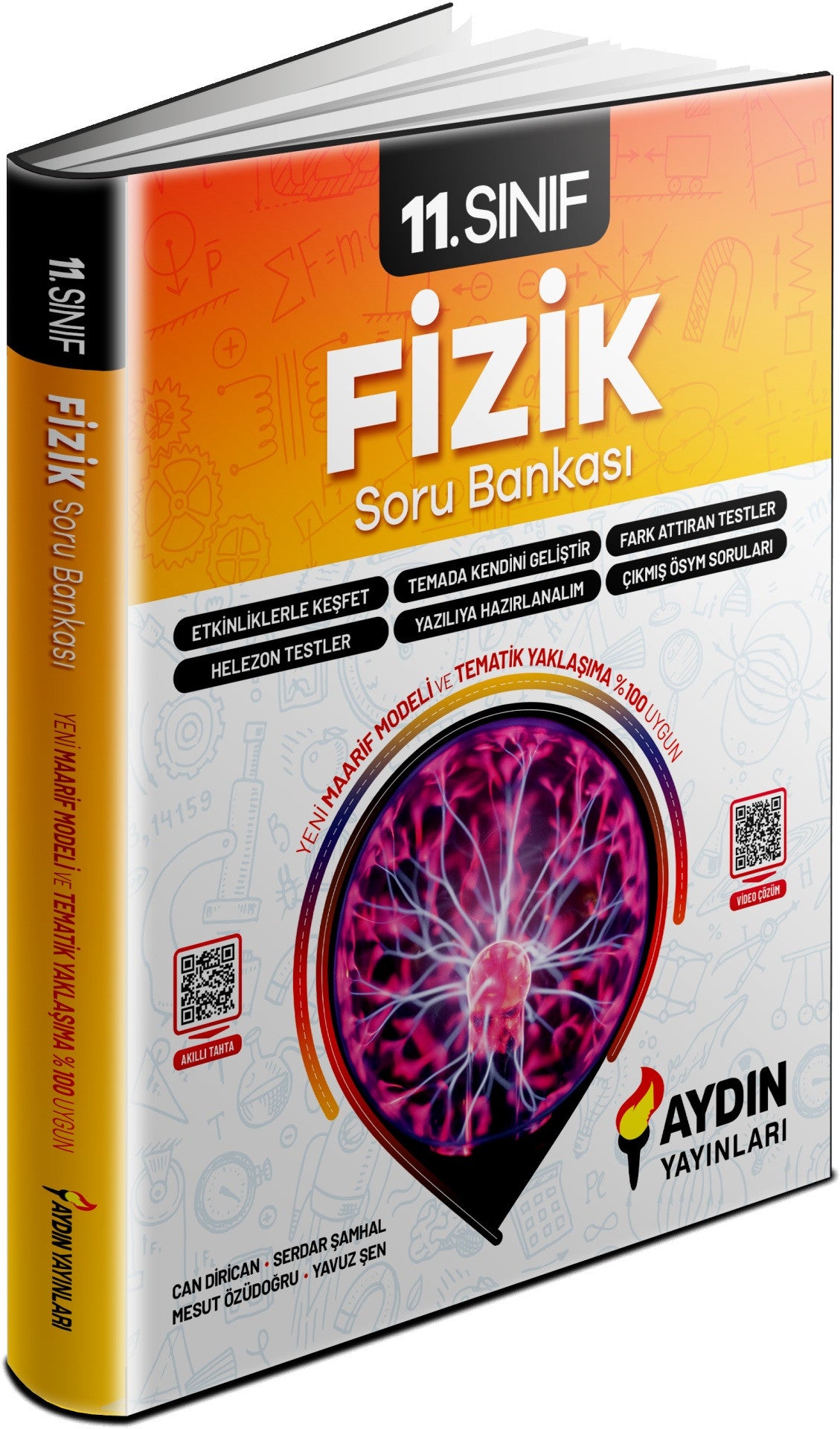 Aydın 2027 11. Sınıf Fizik Soru Bankası Maarif Model kitap kapağı