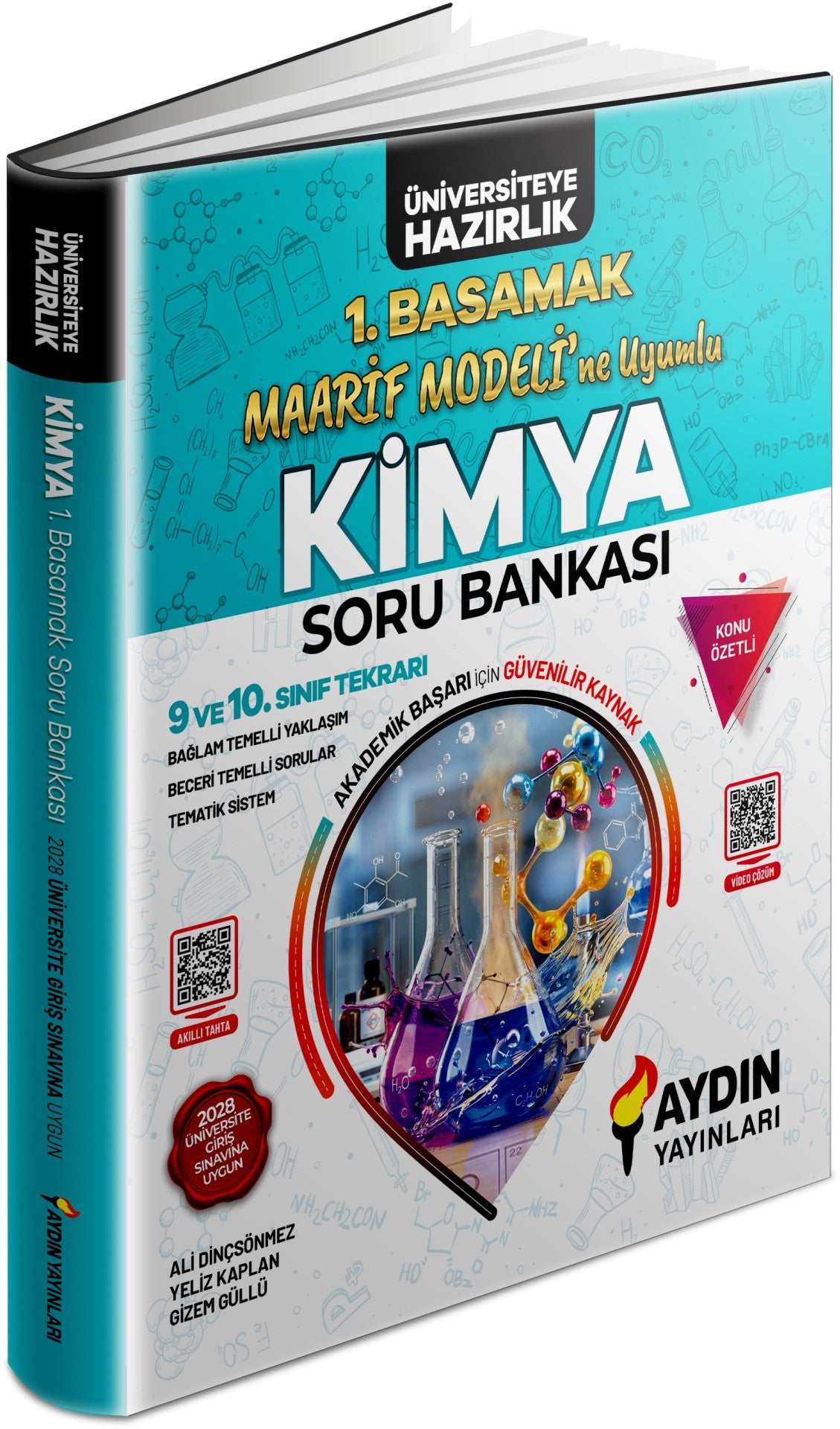 Aydın 2027 Tyt Maarif Kimya Soru Bankası kitap kapağı