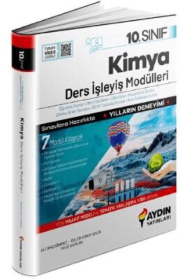 10. Sınıf Kimya Ders İşleyiş Modülleri / Ali Dinçsönmez / Aydın Yayınları / 9786256142060 (2026) - Ali Dinçsönmez kitap kapağı