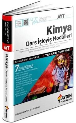 Aydın Yayınları Üniversiteye Hazırlık Ayt Kimya Ders İşleyiş Modülleri - Ali Dinçsönmez kitap kapağı