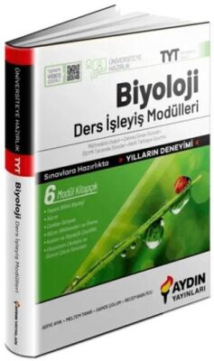 Aydın Yayınları Üniversiteye Hazırlık Tyt Biyoloji Ders İşleyiş Modülleri - Kolektif kitap kapağı