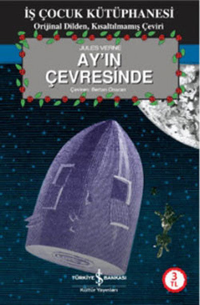 Ay'ın Çevresinde - Jules Verne kitap kapağı