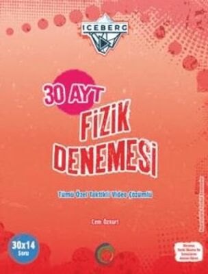30 AYT Fizik Denemesi - Cem Özkurt kitap kapağı