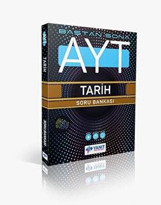AYT Baştan Sona Tarih Soru Bankası - Kolektif kitap kapağı