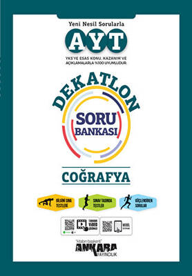 AYT Coğrafya Dekatlon Soru Bankası - Kolektif kitap kapağı