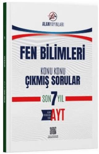 AYT Fen Bilimleri Konu Konu Çıkmış Sorular Son 7 Yıl Alan Yayınları - Kolektif kitap kapağı