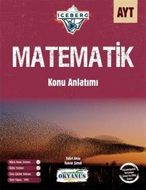 AYT Iceberg Matematik Konu Anlatımı kitap kapağı