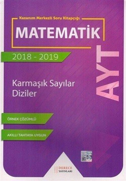 AYT Karmaşık Sayılar Diziler kitap kapağı