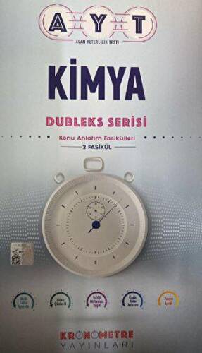 AYT Kimya Dubleks Serisi 2 Fasikül - Kolektif kitap kapağı