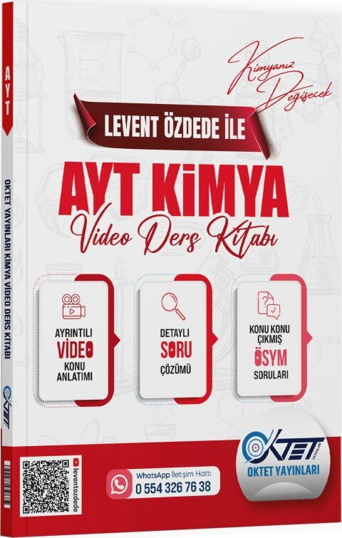 AYT Kimya Video Ders Kitabı Oktet Yayınları kitap kapağı