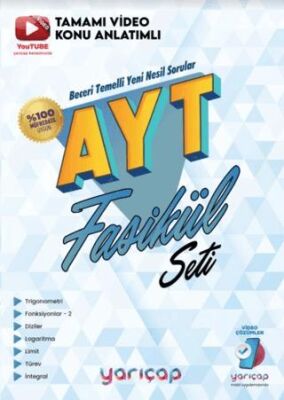 Yarı Çap Yayınları AYT Matematik Fasikül Seti - Kolektif kitap kapağı