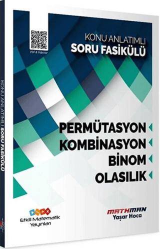 AYT Matematik Permütasyon Kombinasyon Binom ve Olasılık Konu Anlatımlı Soru Fasikülü - Kolektif kitap kapağı