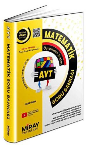 AYT Matematik Soru Bankası - Selim Yüksel kitap kapağı