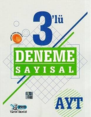 AYT Sayısal 3'lü Pro Deneme - Kolektif kitap kapağı