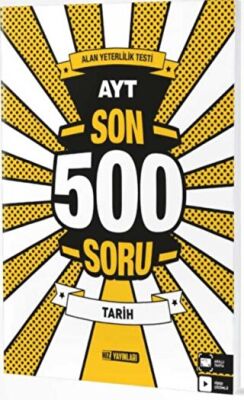 AYT Tarih Son 500 Soru - Kolektif kitap kapağı
