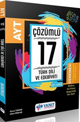 AYT Türk Dili ve Edebiyatı Video Çözümlü 17 Deneme - Kolektif kitap kapağı