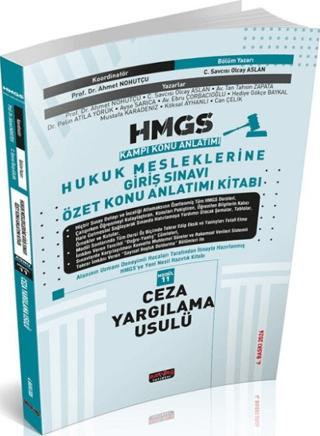 2026 HMGS Ceza Yargılama Usulü Özet Konu Anlatımı | Savaş Yayınevi (Ciltsiz)  - Resim 1