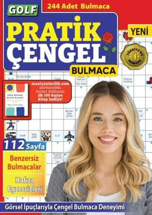 Golf Pratik Çengel Bulmaca 2 | Maxi Yayıncılık (Ciltsiz)