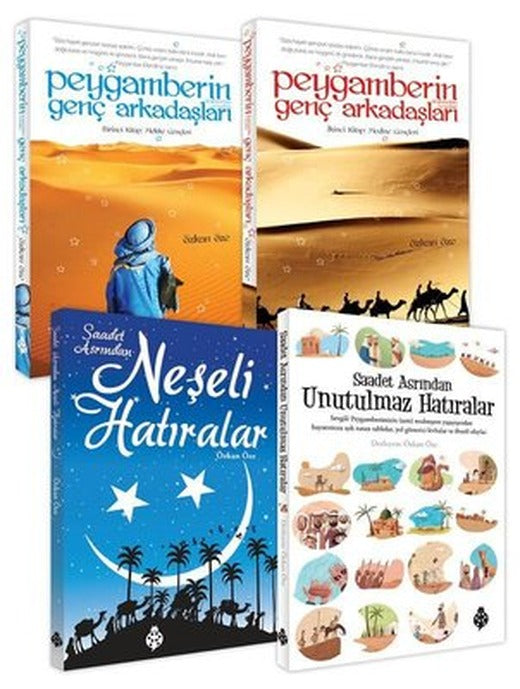 Peygamberimizin Hayatından Hatıralar Seti - 4 Kitap Takım | Uğurböceği