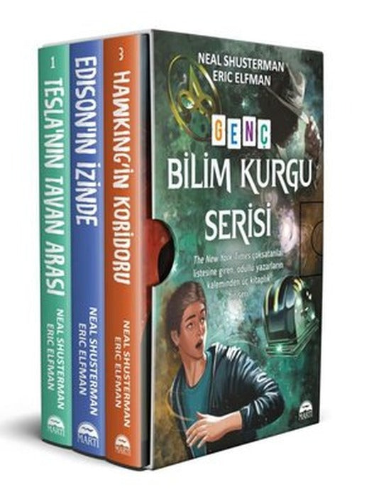 Genç Bilimkurgu Serisi Seti - 3 Kitap Takım - Kutulu | Martı Yayınları (İnce Kapak)