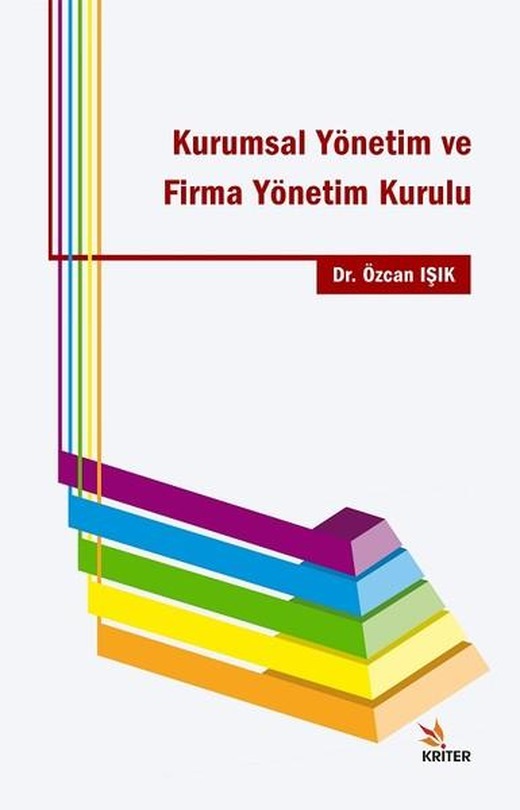 Kurumsal Yönetim ve  Firma Yönetim Kurulu | Kriter (İnce Kapak)
