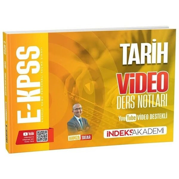 2026 EKPSS Tarih Video Ders Notları | İndeks Akademi (İnce Kapak)