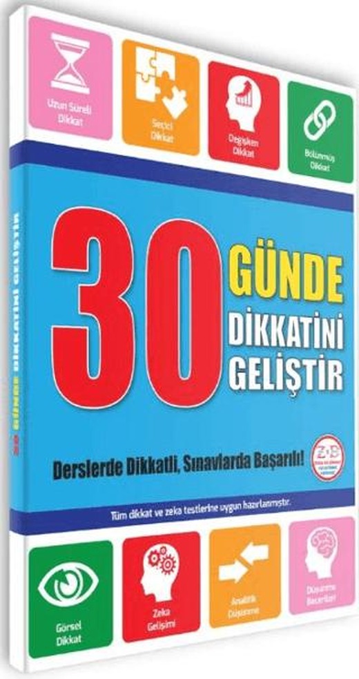 30 Günde Dikkatini Geliştir (6-12 Yaş)