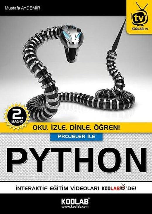 Projeler İle Python | Kodlab (e-Kitap)