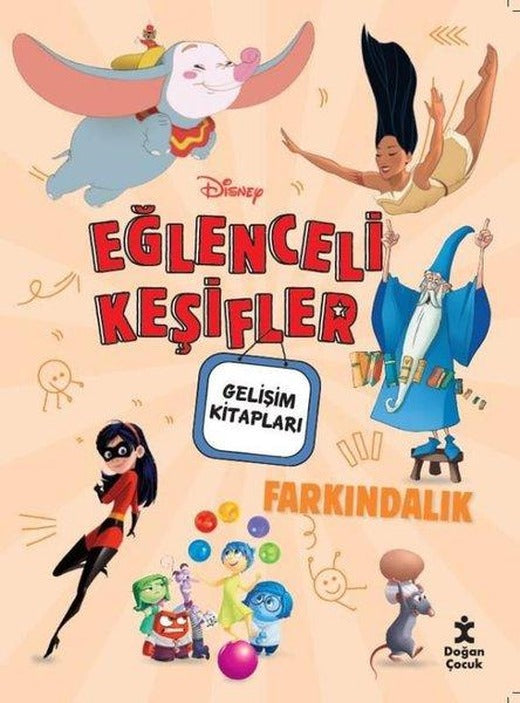Disney Eğlenceli Keşifler - Farkındalık - Gelişim Kitapları | Doğan Çocuk (İnce Kapak)