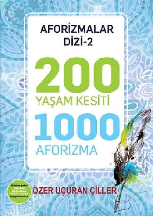 200 Yaşam Kesiti 1000 Aforizma-Aforizmalar Dizi 2 | Marnet Yayıncılık (İnce Kapak)