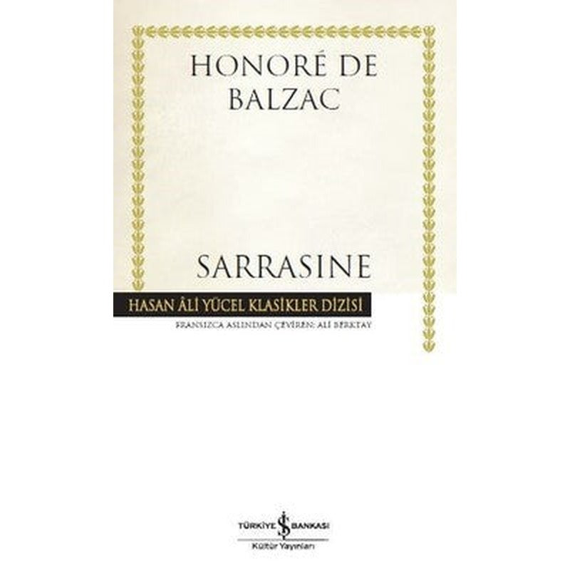 Sarrasine | İş Bankası Kültür Yayınları
