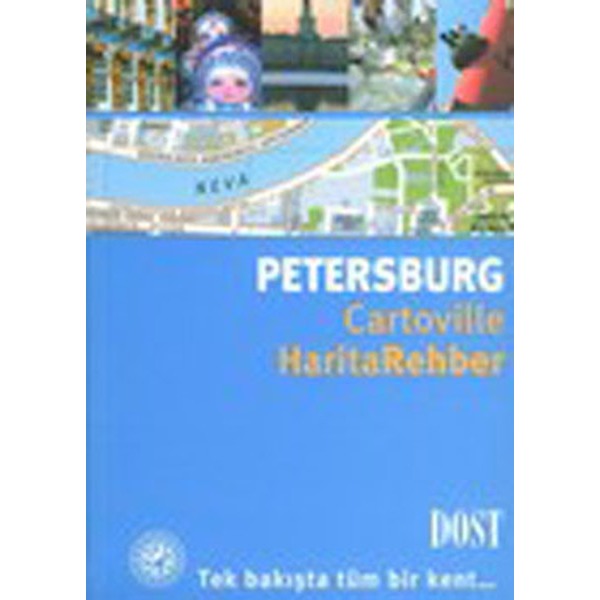 Petersburg - Harita Rehber | Dost Kitabevi (İnce Kapak)