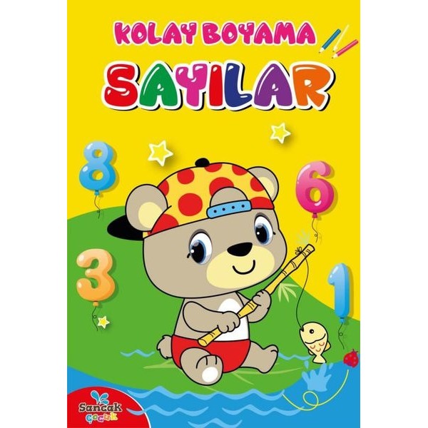 Şirin Boyama - Sayılar | Boyama Zamanı (Ciltsiz)
