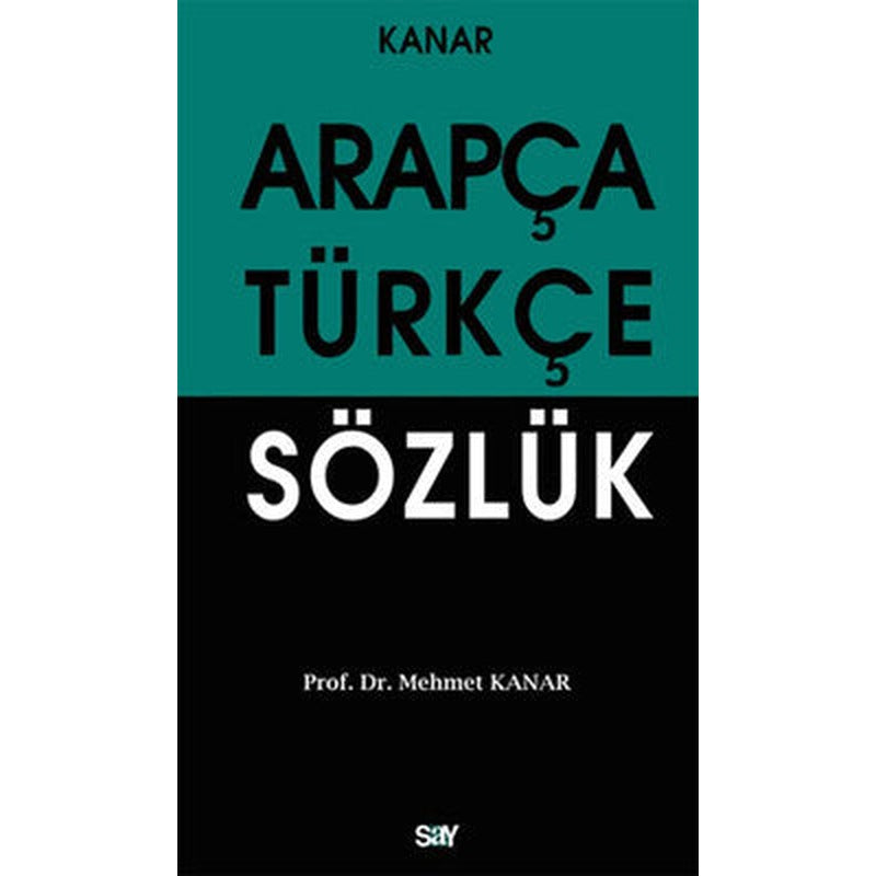 Arapça Türkçe Sözlük (Orta Boy) | Say Yayınları