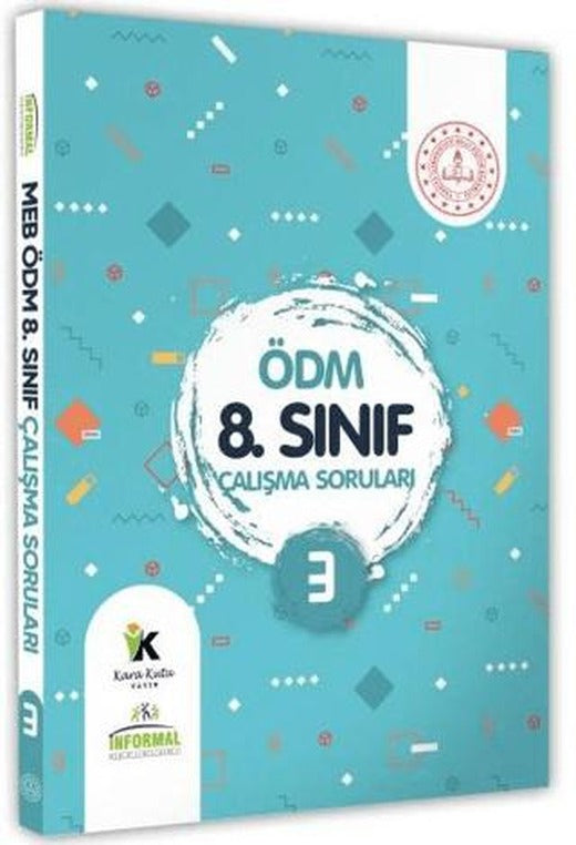 8. Sınıf LGS MEB Çalışma Soruları Ölçme Değerlendirme Merkezi ÖDM Çalışma Kitabı 3