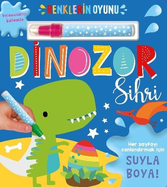Dinozor Sihri - Renklerin Oyunu | İndigo Çocuk (Ciltli)
