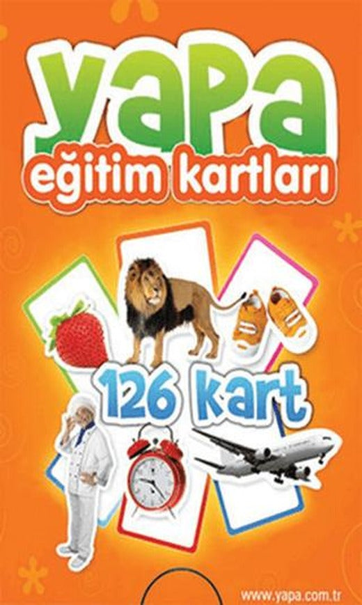 Yapa Eğitim Kartları - 126 Kart | Ya-Pa Yayınları (Ciltsiz)