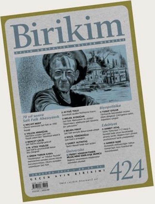 Birikim Aylık Sosyalist Kültür Dergisi Sayı: 424 Ağustos 2024 | Birikim Yayınları (Ciltsiz)