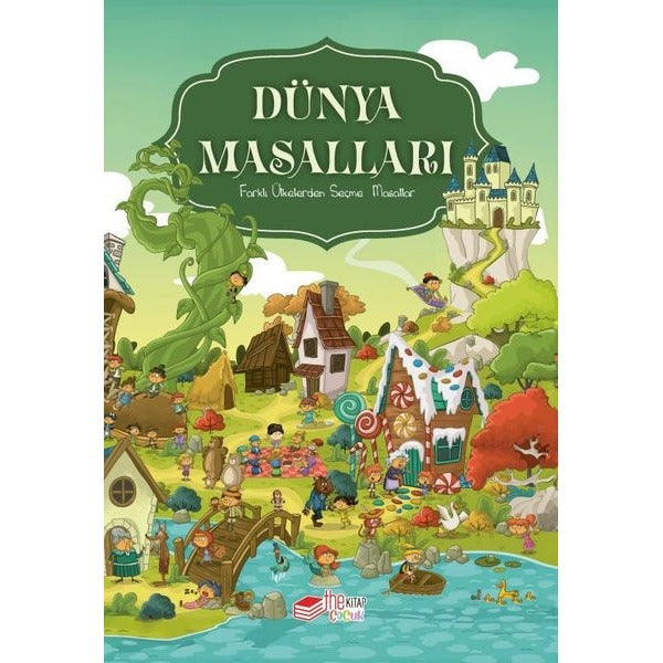 Dünya Masalları - Farklı Ülkelerden Seçme Masallar | The Kitap (İnce Kapak)