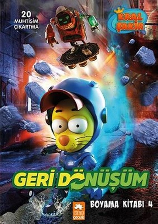Kral Şakir Geri Dönüşüm Boyama Kitabı - 4 | Eksik Parça