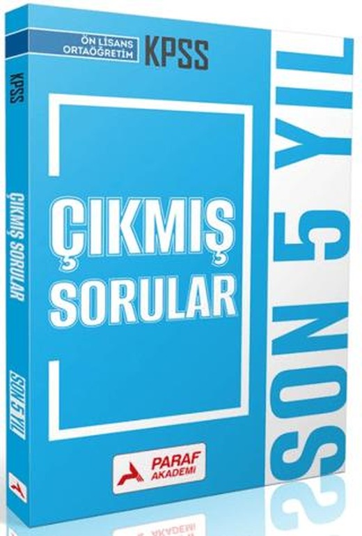 KPSS - AGS Ön Lisans - Ortaöğretim Tıpkı Basım Son 5 Yıl Çıkmış Sorular