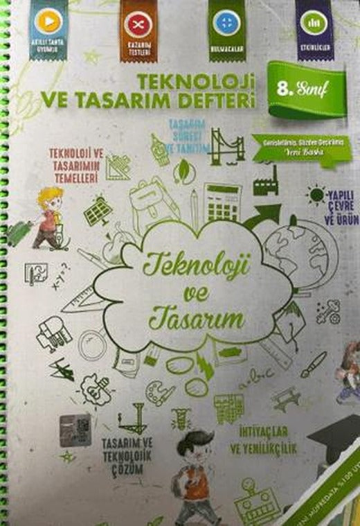 8. Sınıf Teknoloji ve Tasarım Defteri | Efx Akademi Yayınları (Ciltsiz)