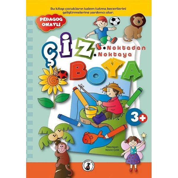 Noktadan Noktaya Çiz Boya 3+ Yaş