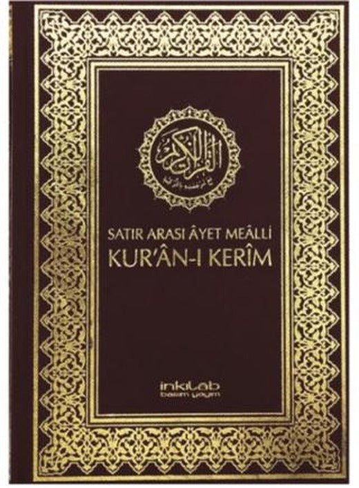 Satır Arası Ayet Mealli Kur’an-ı Kerim (Küçük Boy)