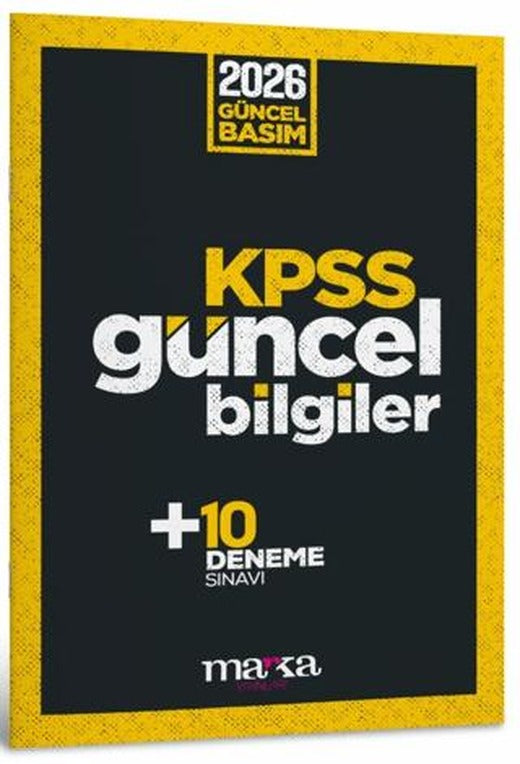 2026 KPSS Genel Kültür Güncel Bilgiler 10 Deneme