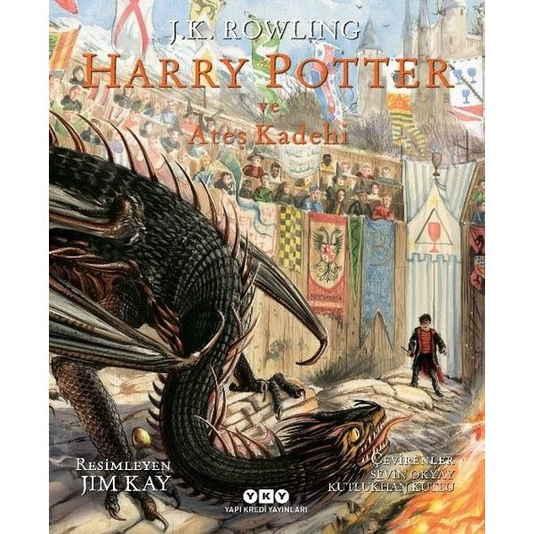 Harry Potter ve Ateş Kadehi 4 - Resimli Özel Baskı | Yapı Kredi Yayınları (Ciltli)
