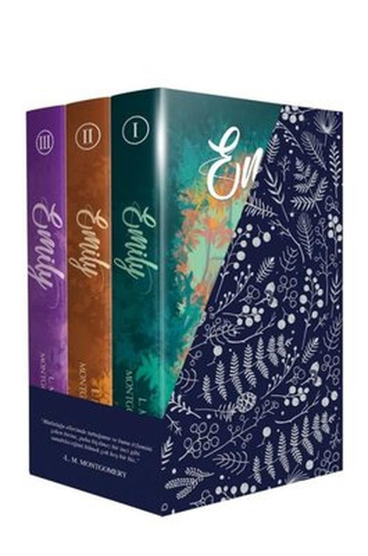 Emily Kutulu Set - 3 Kitap Takım Bez Çanta ve Poster Hediyeli | Ephesus Yayınları (Ciltli)