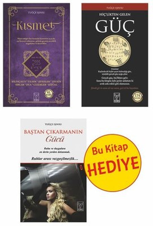 Kısmet - Hiç'likten Gelen Güç Seti - 2 Kitap Takım - Hediye: Baştan Çıkarmanın Gücü | Feniks Kitap (İnce Kapak)